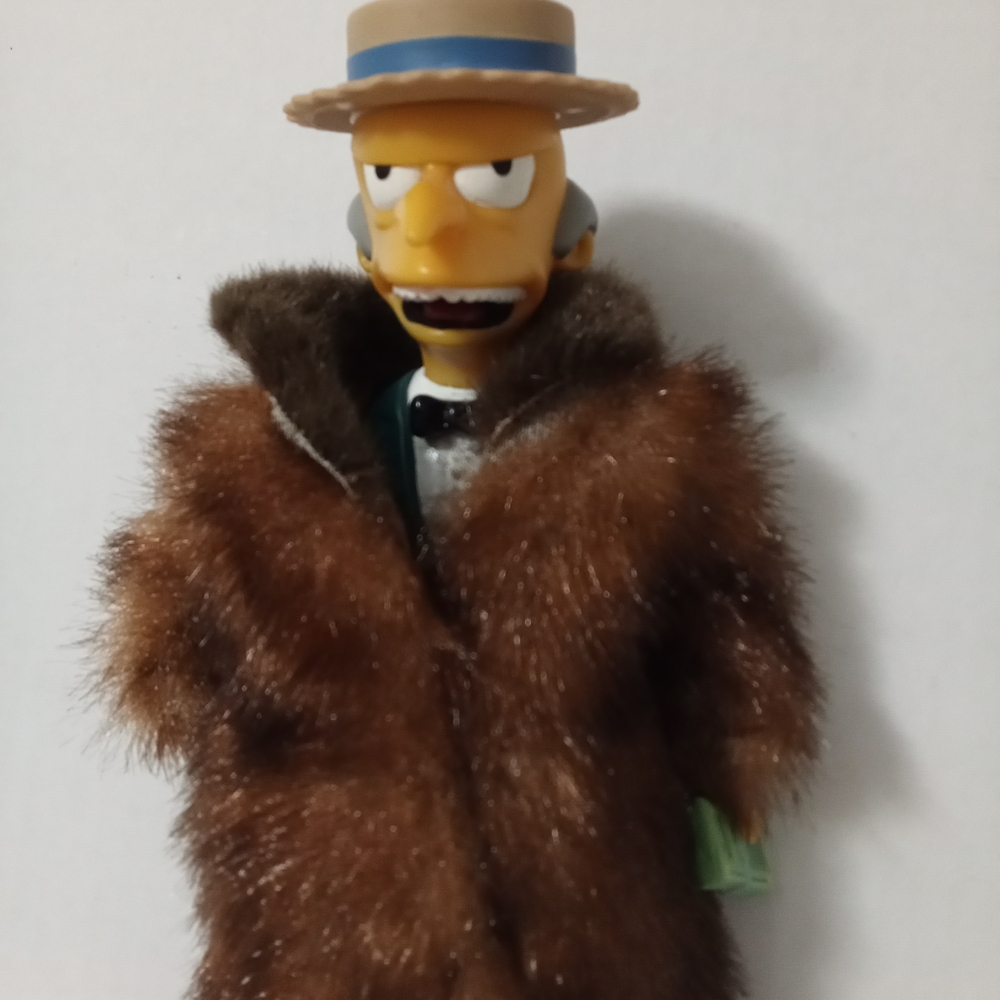 Mr Burns Talking Figurine